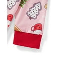 thumbnail image 6 of EYIIYE Family Matching Christmas Pajama Set, Christmas Tree Print Long Sleeve Tops Elastic Waist Pants for Fall Winter, 6 of 8