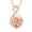 Rose, variant on Infinity with Rose Pendent for Ashes and Chain Cremation Jewelry for Ashes Holder Urn Necklace for Ashes of Loved One