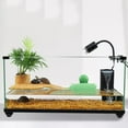 thumbnail image 4 of HAMPPLIES Turtle Climbing Platform Plastic Green Lightweight Aquarium and Terrarium Decor, 4 of 6