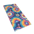 thumbnail image 3 of Polyester Long Towel Multi-Size Water Absorption Good Bright Fluffy Soft For Bathroom Swimming Pool Beach Outdoor Travel Silver Tie Dye Vibrant Colors And Swirling Patterns, 3 of 8