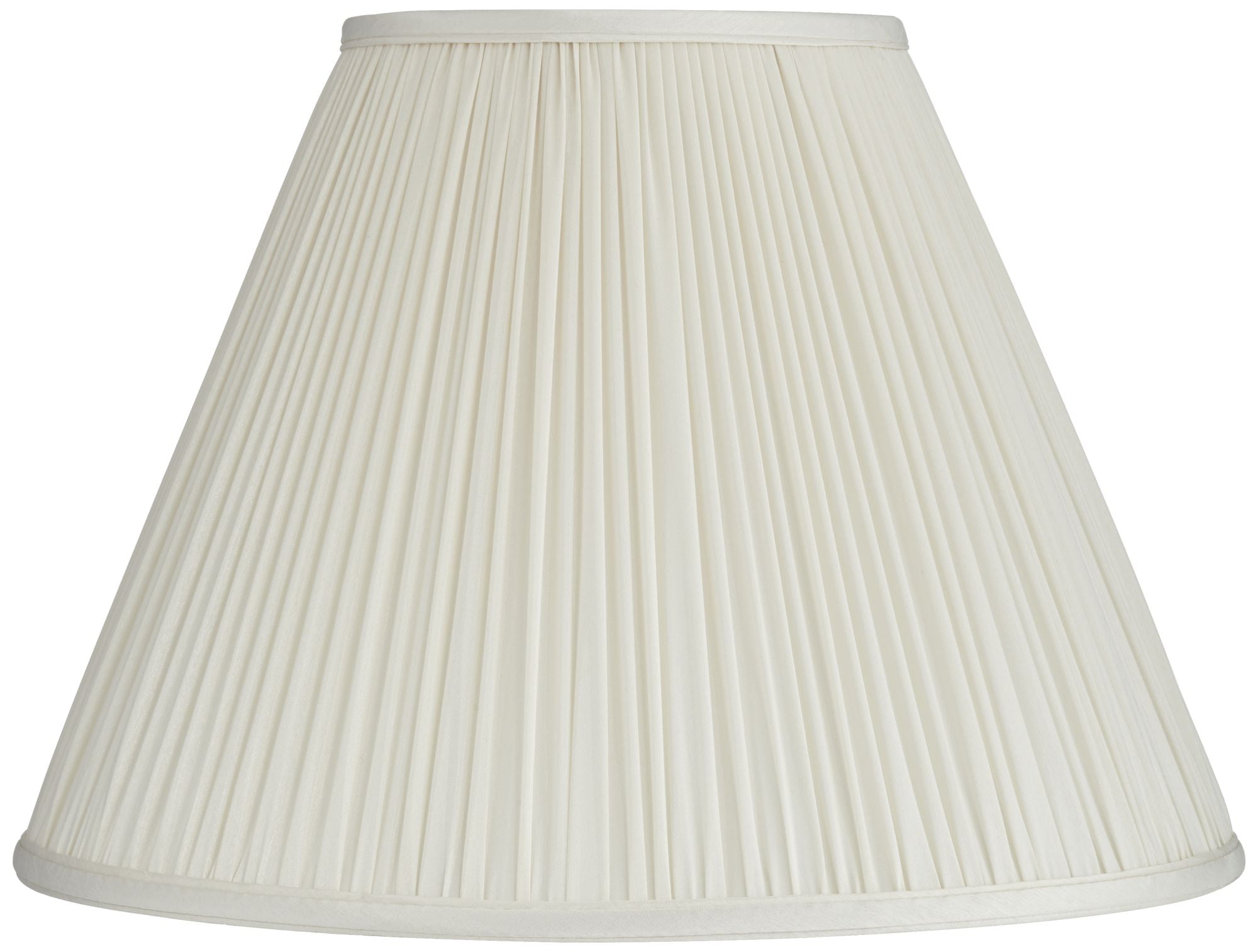 Springcrest Beige Mushroom Pleated Empire Lamp Shade ... Springcrest Beige Mushroom Pleated Empire Lamp Shade ...