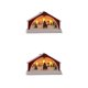thumbnail image 1 of Advancent Christmas Candle Tea Light Home Decoration for Xmas Muñeco de nieve 2Conjunto, 1 of 6
