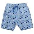 thumbnail image 4 of 3pcs/set Toddler Boys' Swim Trunks with Mesh Lining Little Boys Hawaii Print Quick-dry Board Shorts Big Boys Beach Shorts Size 2-14 T,14 Years, 4 of 9