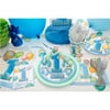 First Birthday Balloons Blue Party Supplies
