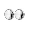 thumbnail image 1 of Set Of 2 Blind Spot Mirrors, 2 Inch Round Hd Glass Convex 360 Degree Wide Angle Side Mirror With Abs Housing For Cars, Suvs And Trucks, Silver, 1 of 4