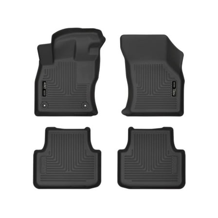 Husky Liners 95831 Weatherbeater Floor Mats Fit 2019-2025 Volkswagen Jetta - Front/2nd Seat - Black