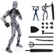 thumbnail image 2 of Figura Acción Dummy Figuras Multiarticuladas 13 Con Múltiples Accesorios, 2 of 9