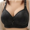 thumbnail image 2 of Weiqiqre Women's Underwear Wireless No Underwire Push Up Bra Full Coverage Racerback Supportive Everyday Bralettes, 2 of 6