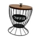thumbnail image 4 of Soporte para cápsulas de café, centro de mesa, organizador de estación de café, contenedor portátil negro con tapa, 4 of 9
