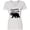 AA-White, variant on Inktastic Granny Bear in Black Women's V-Neck T-Shirt