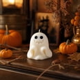thumbnail image 6 of Simple 3D Ghost Soy Scented Candles, Cute Fangs Ghost Shaped Wax Candle for Halloween Farmhouse Table Center Decor Trick-or-Treat Gift, 6 of 7