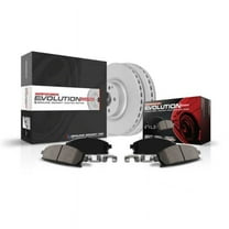 PowerStop Front Geomet Coated Brake Rotor and Pad Kit Fits: MERCEDES-BENZ Select Models CRK5325
