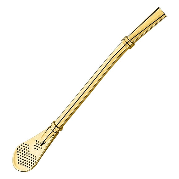 Vaidha Stainless Steel 304 Straw Colander Tea Leaking Spoon Milk Tea Coffee Stirring Spoon