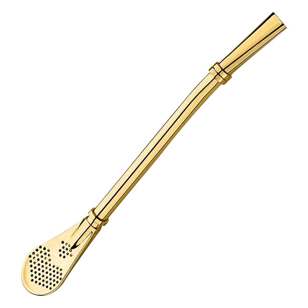 Xihbxyly Ofertas Lighten del Día Prime Colada de paja de acero inoxidable 304, cuchara para té con fugas, cuchara para revolver leche, té y café
