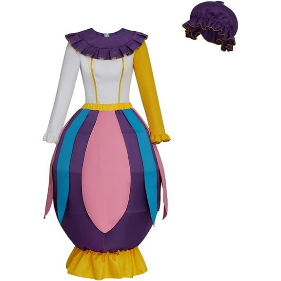 Enchanting Teapot-Inspired Costume – Elegant Victorian Dress with Full Accessory Set