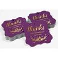 thumbnail image 4 of Inkdotpot Thanks For Celebrating With Me Birthday Bottle Tag Real Gold Foil Favor Bracket Shape Hang Tags Pack Of 50, 4 of 7