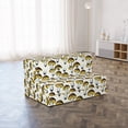 thumbnail image 4 of Mushroom Foldable Mattress, Continuous Autumnal Forest, 74.8" x 39.4", Ivory Multicolor, by Ambesonne, 4 of 6