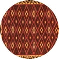 thumbnail image 1 of Ahgly Company Indoor Round Persian Orange Traditional Area Rugs, 3' Round, 1 of 1