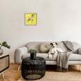 thumbnail image 3 of Stupell Industries Modern Dog on Yellow Animals & Insects Painting White Framed Art Print Wall Art, 17 x 17, 3 of 9