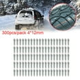 thumbnail image 2 of 300Pcs Winter 12Mm Wheel Lugs Snow Screw Tire Studs Anti Skid Anti-Slip Chains Spikes For Car Truck Suv Motorcycle, 2 of 5
