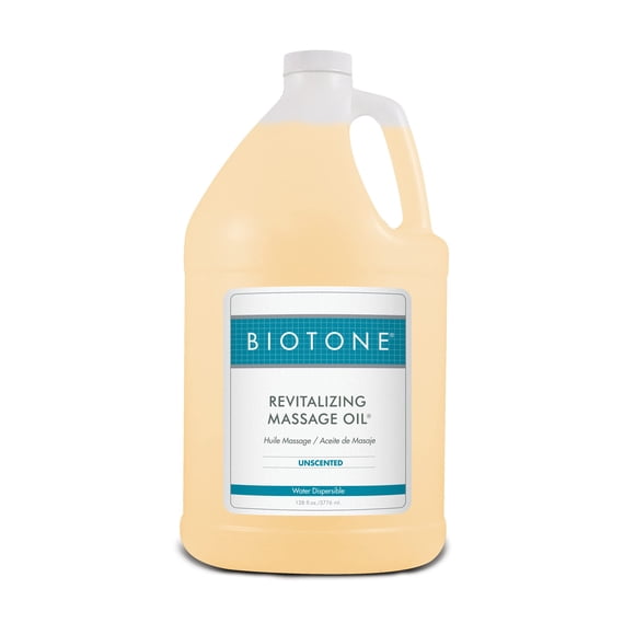 Aceite de Masaje Biotone Revitalizante Sin Perfume 3,8 Litros