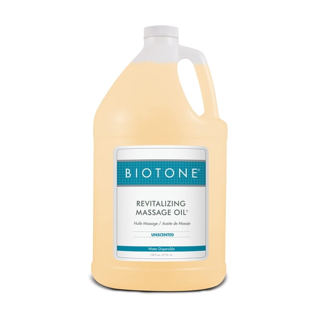 Aceite de Masaje Biotone Revitalizante Sin Perfume 3,8 Litros