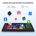 thumbnail image 2 of Tablet MEIZE 10.1" Android 16 12 GB de RAM 64 GB de almacenamiento 7000 mAh, 2 of 5