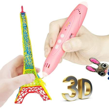 Filament plastique pour stylo 3D Brush - Orange - Dessin 3D - Les Machines