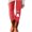 Red, variant on HCNTES Leggings Elastic Slim All Women Casual Printed Long Christmas Pants Boot Pants(Red,XL)