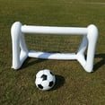 thumbnail image 1 of BRIGHTFUFU Interactive Football Training Game Soccer Goal Door PVC 1Set for Fan Gear, 1 of 4