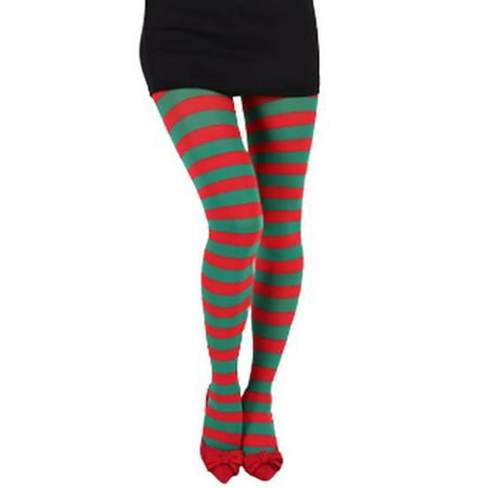 

EYIIYE Women Pantyhose Striped Style High Waist Slim Fit Comfortable All-Match Base Socks