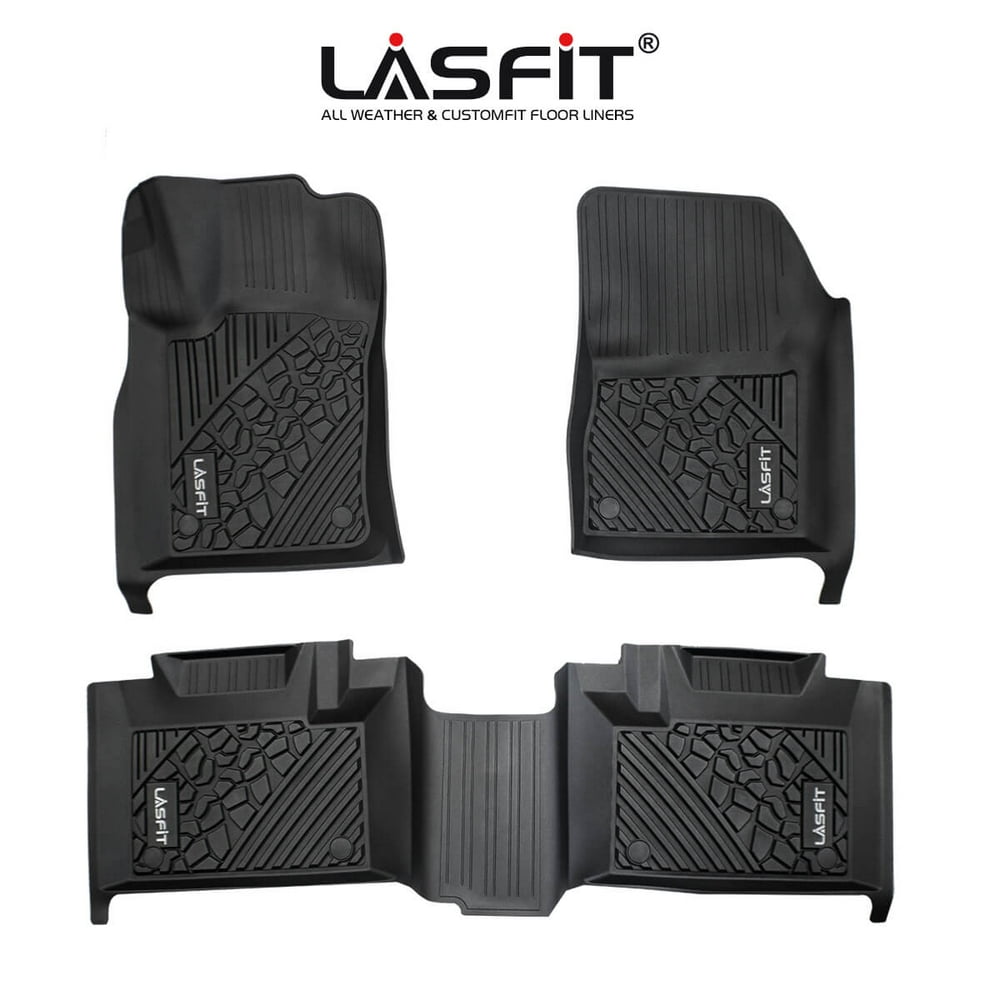 Lasfit Car Floor Mats for 20162021 Dodge Durango (2nd Row Bench Seat