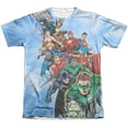 thumbnail image 1 of Jla - Heroes Unite - Short Sleeve Shirt - Large, 1 of 2