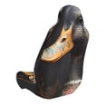 thumbnail image 2 of Fuzoiu Graffiti Cool Duck Print Elastic Car Seat Covers, Seat Cover Protector,Universal Fit Interior Covers for Most Cars,Washable Seat Cover Non Slip for SUV,Sedan,Van, 2 of 5