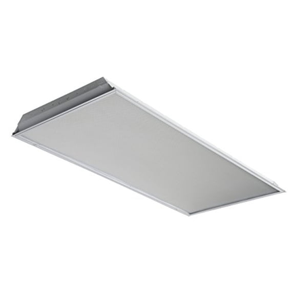 Sunset Lighting - 47.88 Inch 52W 1 LED Troffer   White Finish with White Acrylic