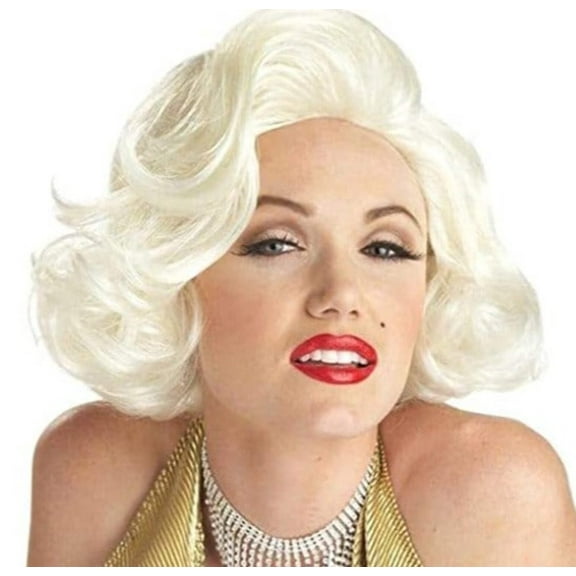 California Costume Womens Short Blonde Classic Marilyn Monroe Wig