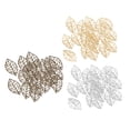 thumbnail image 3 of 30 Piezas de Accesorios de Joyería de Boda Sunnimix Hoja Halzgos Colgantes de dijes de joyería oro, 3 of 8