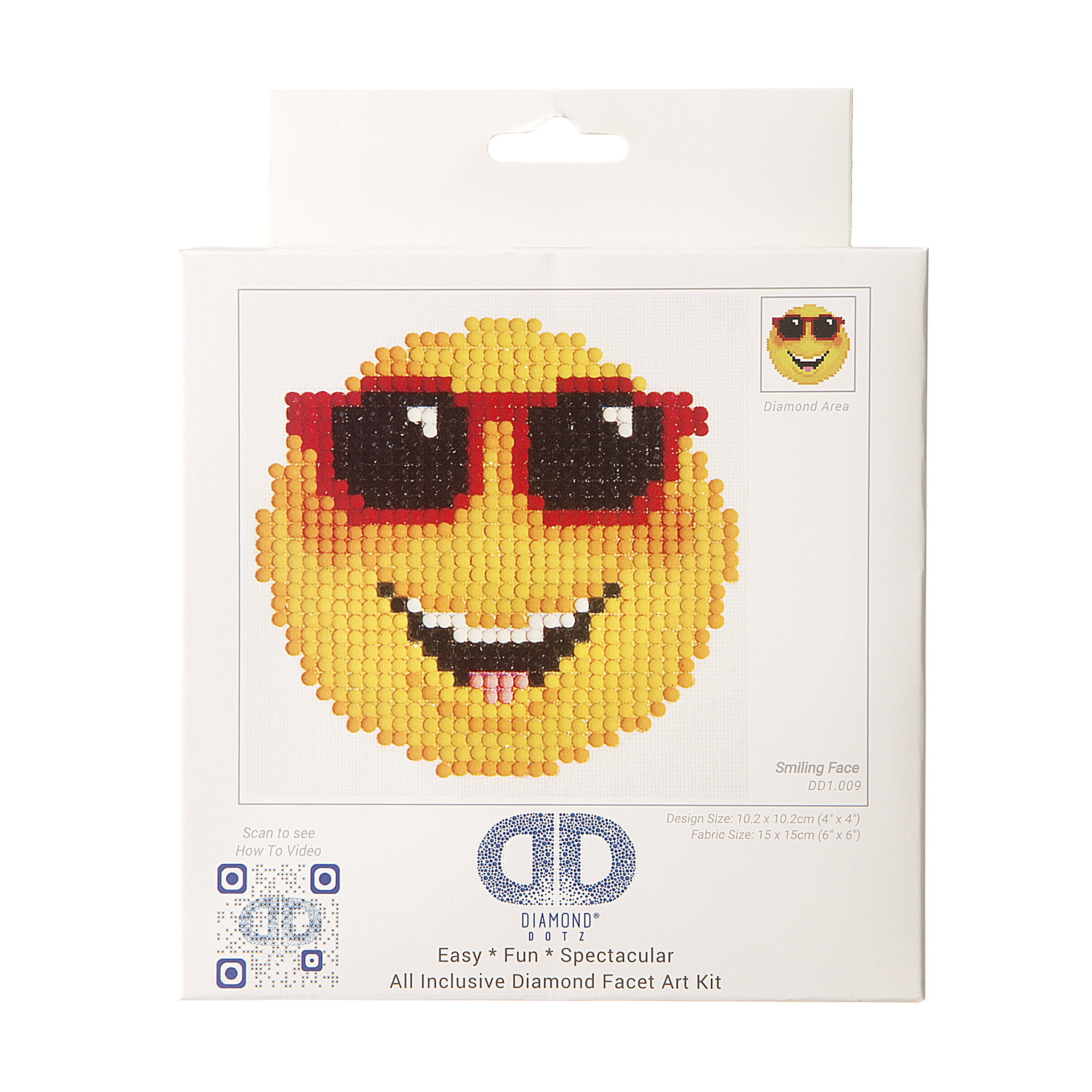 None Needleart World Smiling Face Diamond Embroidery Kit 