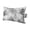White, Gray, Black, variant on Boho Pines Outdoor Pillows for Chaise Lounge Chair Waterproof Lumbar Pillows with Insert&Adjustable Elastic Strap Beach Headrest Pillow Fogged Mist Forest Gray Mountain Vintage Pool Pillow 11"x16"