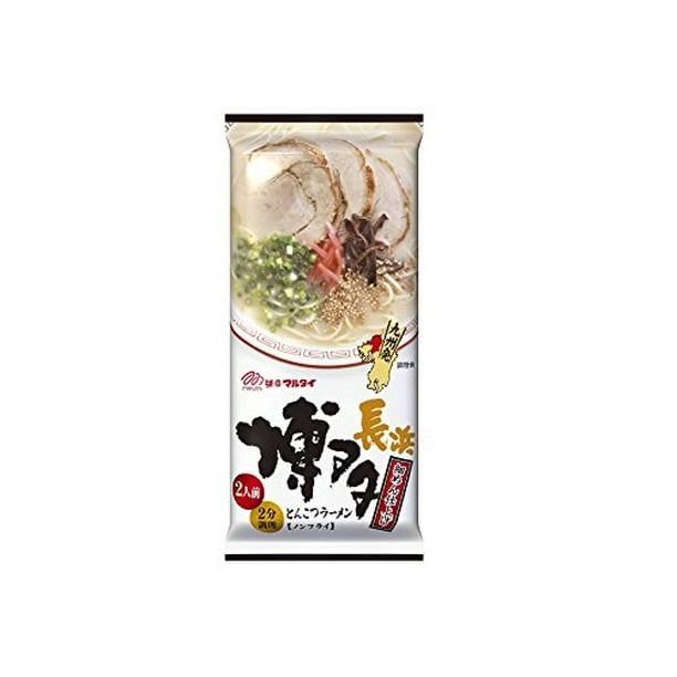 Marutai Hakata Nagahama Tonkotsu Instant Noodle Soup Ramen For 2