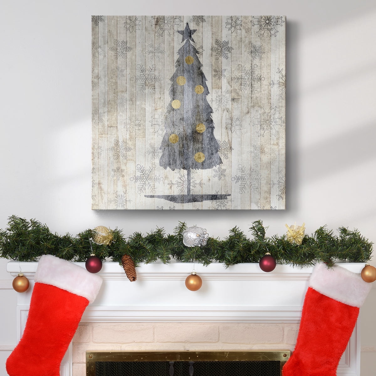 Sophisticated Christmas II- Gallery Wrapped Canvas