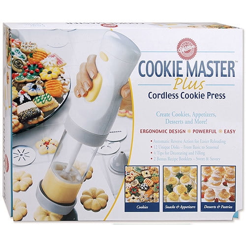 Cookie Master Plus Cordless Cookie Press