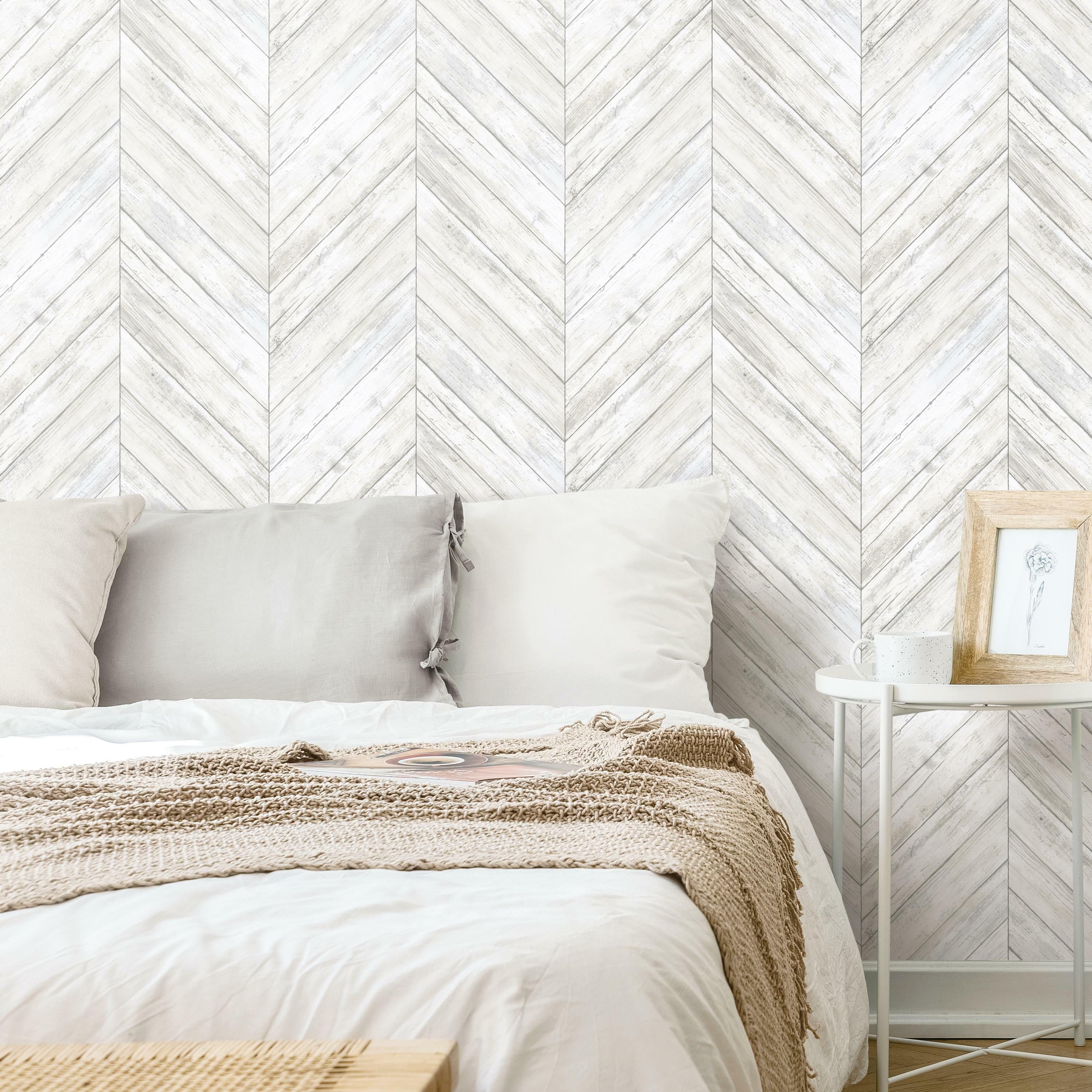 White Peel and Stick Wallpaper Stick-Peellf Adhesive Wallpapervable Wallpaper 