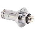 thumbnail image 4 of Zócalo De Aviación Conector De Enchufe De Aviación Portátil 10-100Hz Frecuencia Vibratoria Carcasa De Aleación De Base De Zinc Para Máquina CNC Para Telecomunicaciones ANGGREK Eléctricas, 4 of 8