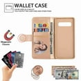 thumbnail image 3 of Galaxy S10 5G Case, Dteck [Drop Protection] Wallet [Slim Fit] Case [Card Slots] Stand Flip Cover [Magnetic Closure] For Samsung Galaxy S10 5G S105G -Gold, 3 of 8