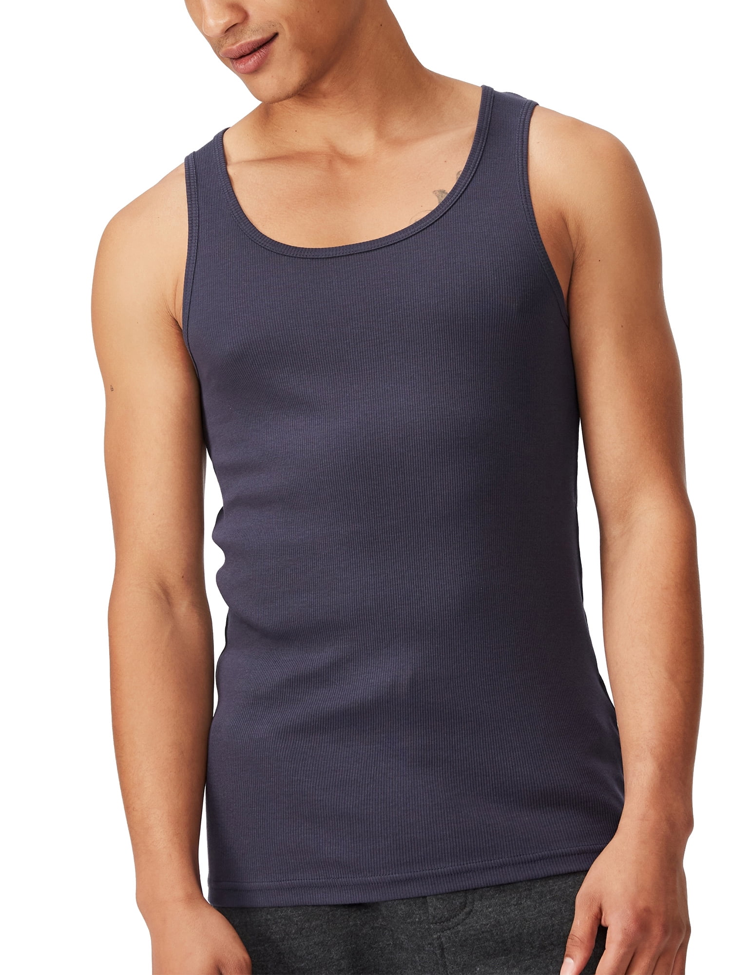 Cotton On Cotton On Men's 2X2 Rib Tank