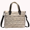 thumbnail image 2 of Bolso Informal para Mujer Bolso Invierno Ligero Gran Capacidad para Mujer (blanco), 2 of 9