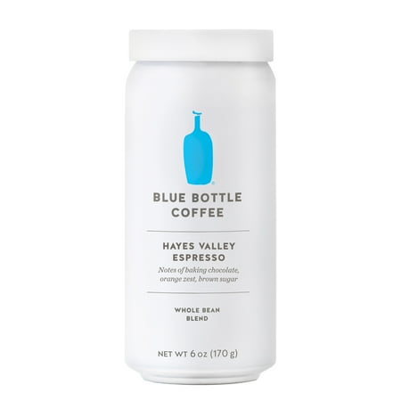 Blue Bottle Whole Bean Coffee, Hayes Valley Espresso, 6 oz Can