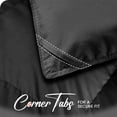 thumbnail image 4 of Canadian Linen Down Alternative 220 GSM Microfiber Comforter, Grey, Queen Size, Machine Washable, Hypoallergenic, 4 of 8