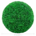 thumbnail image 6 of vidaXL Fake Plant 2 Pcs Artificial Plant Boxwood Topiary Ball Floral Decor, 6 of 21